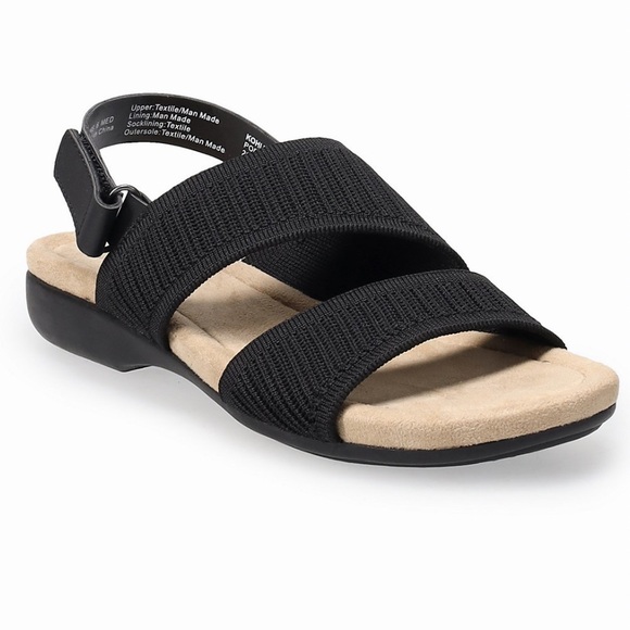 Croft & Barrow Porcupine Slingback Sandals - Picture 1 of 12